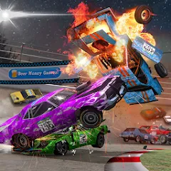 Взлом Demolition Derby 3 (Демолиция Дерби 3)  [МОД Unlimited Money] - стабильная версия apk на Андроид