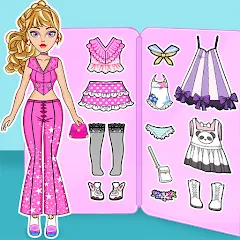 Скачать взлом DIY Paper Princess Doll Games (Ди пейпер принцесс кьют доллс)  [МОД Все открыто] - стабильная версия apk на Андроид