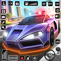 Взлом Police Car Kids Driving Game (Кидс Полис Геймс)  [МОД Бесконечные деньги] - полная версия apk на Андроид