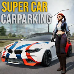 Взлом Super car parking - Car games  [МОД Unlocked] - стабильная версия apk на Андроид