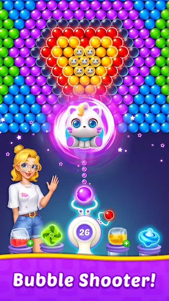 Bubble Shooter Home  [МОД Меню] Screenshot 1