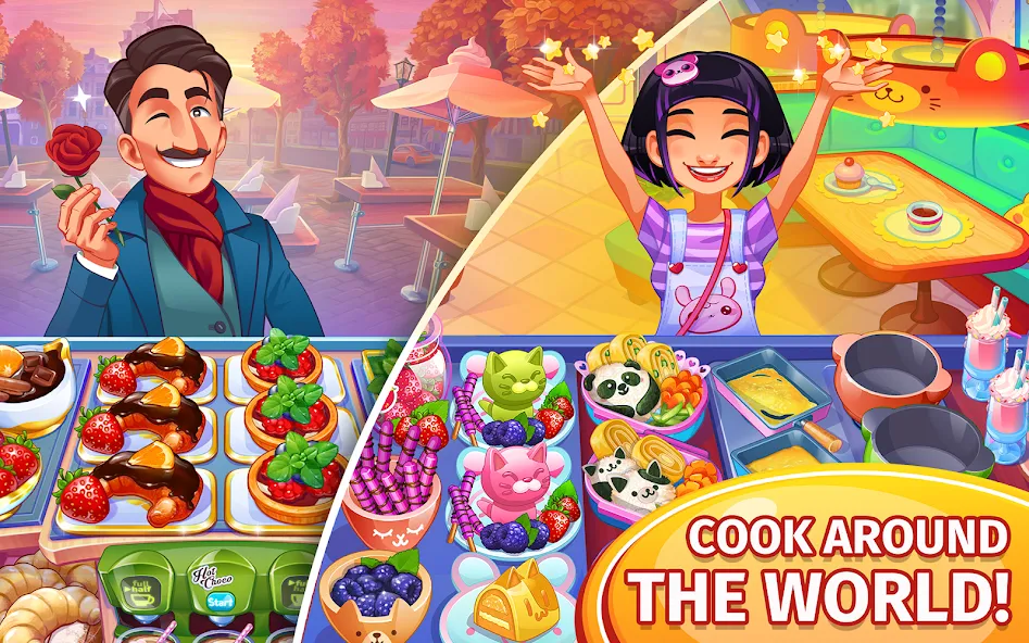 Cooking Craze: Restaurant Game  [МОД Бесконечные деньги] Screenshot 2