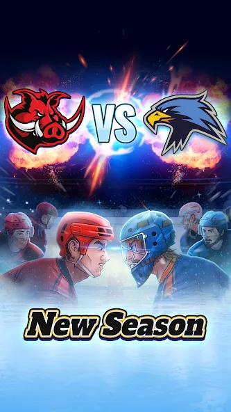 Superstar Hockey (уперстар Хоккей)  [МОД Все открыто] Screenshot 1