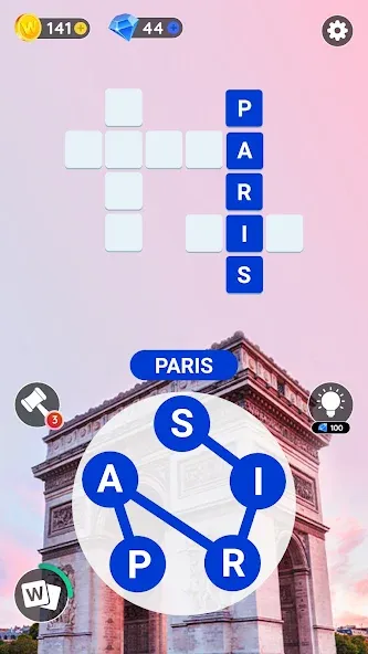 Word City: Connect Word Game (Ворд Сити)  [МОД Меню] Screenshot 2