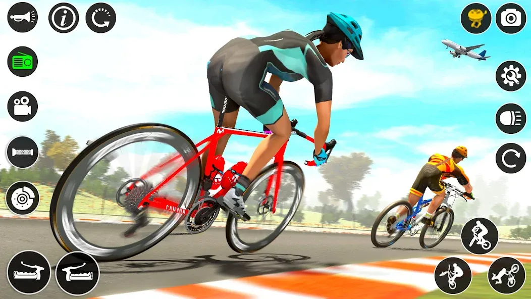 BMX Cycle Race 3d Cycle Games (гонка на велосипедах 3D игры на велосипеде)  [МОД Все открыто] Screenshot 5