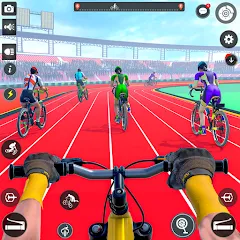 Скачать взлом BMX Cycle Race 3d Cycle Games (гонка на велосипедах 3D игры на велосипеде)  [МОД Все открыто] - последняя версия apk на Андроид