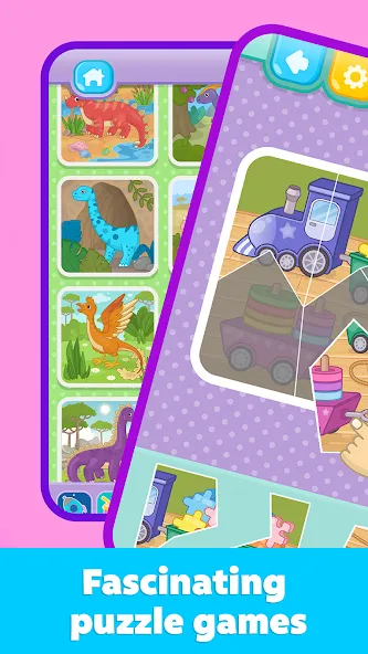 Kids Puzzles: Games for Kids  [МОД Mega Pack] Screenshot 4