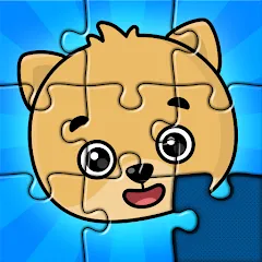 Скачать взлом Kids Puzzles: Games for Kids  [МОД Mega Pack] - полная версия apk на Андроид