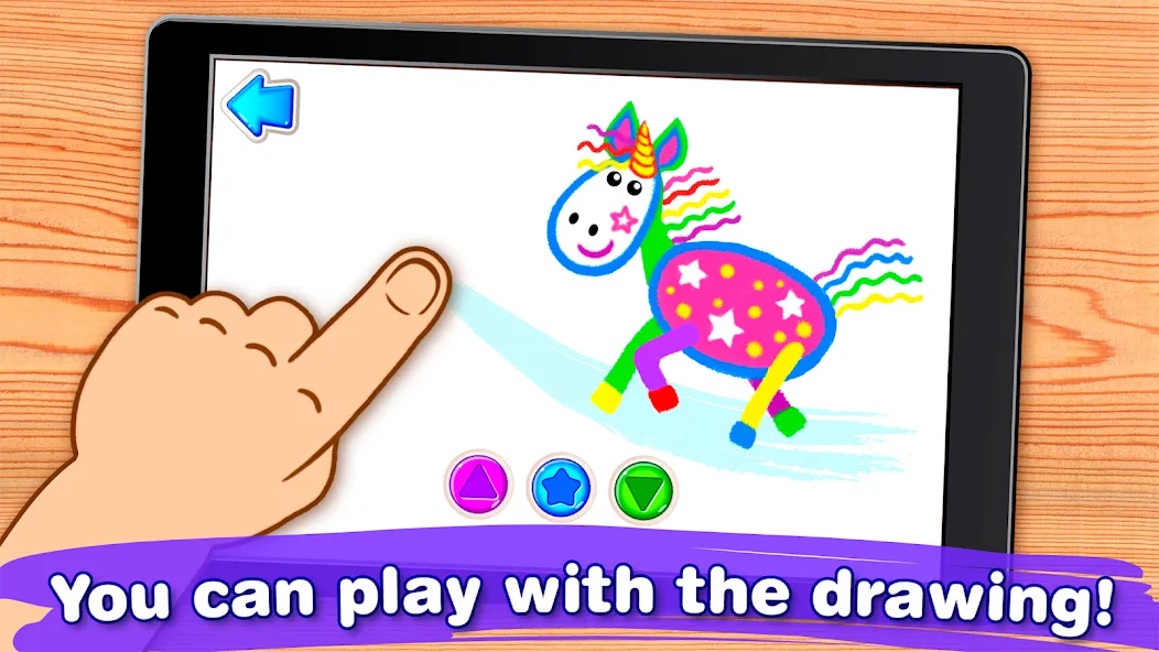 Bini Drawing for Kids Games (Бини)  [МОД Бесконечные монеты] Screenshot 5