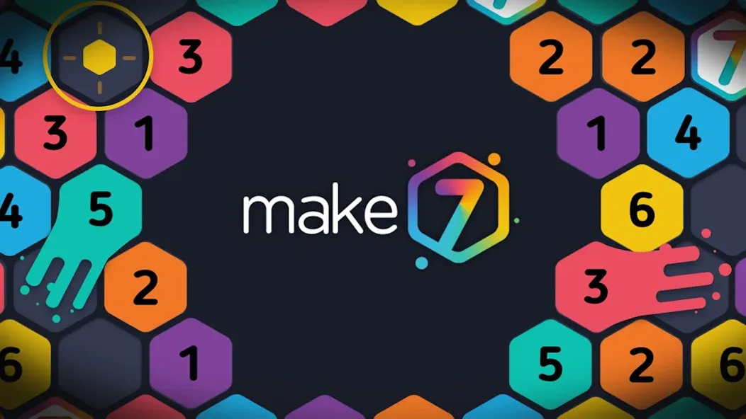 Make7! Hexa Puzzle  [МОД Много монет] Screenshot 1