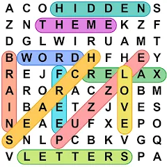 Скачать взлом Word Search - Word Puzzle Game  [МОД Menu] - последняя версия apk на Андроид