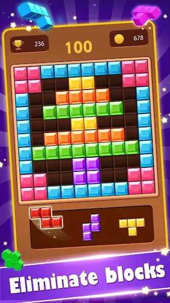 Block Gems: Block Puzzle Games (Блок драгоценные камни)  [МОД Menu] Screenshot 2