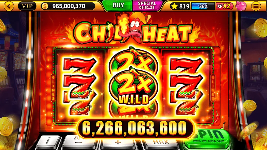 Wild Classic Slots Casino Game  [МОД Много денег] Screenshot 5