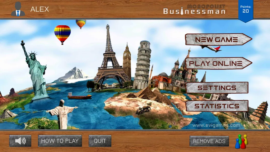 Businessman ONLINE board game (Бизнесмен онлайн настольная игра)  [МОД Много монет] Screenshot 2