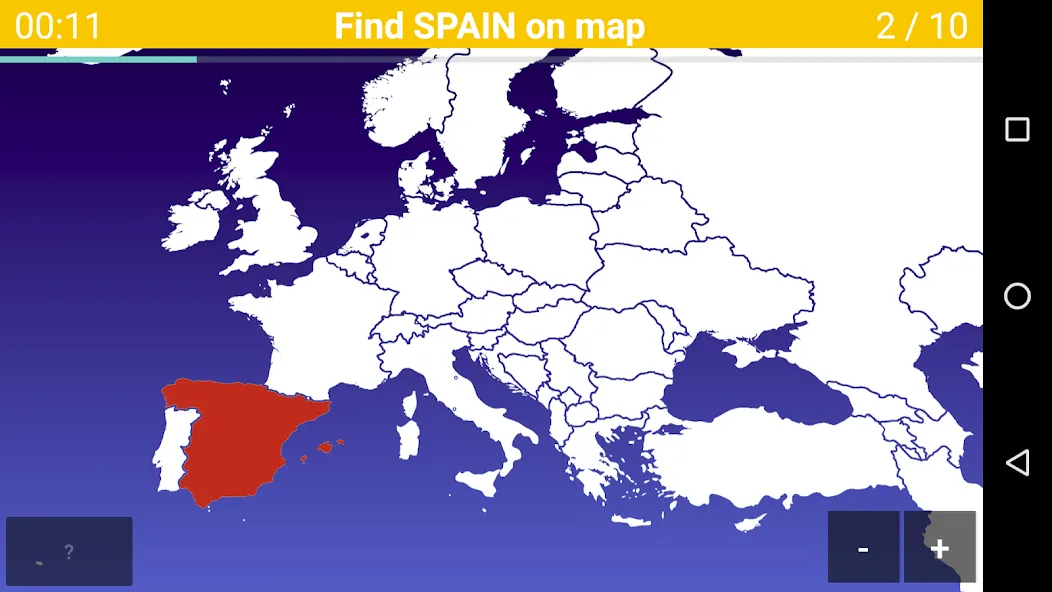 Europe Map Quiz - European Cou  [МОД Много монет] Screenshot 1