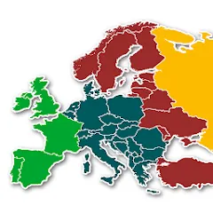 Взломанная Europe Map Quiz - European Cou  [МОД Много монет] - стабильная версия apk на Андроид