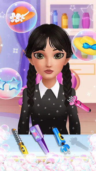 Hair Salon: Beauty Salon Game (Хэр Салон)  [МОД Unlimited Money] Screenshot 3