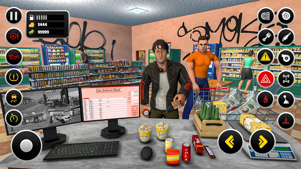 Gas Station Simulator Games  [МОД Mega Pack] Screenshot 5