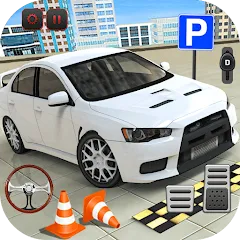 Взломанная Car Games: Advance Car Parking (Кар игры)  [МОД Menu] - полная версия apk на Андроид