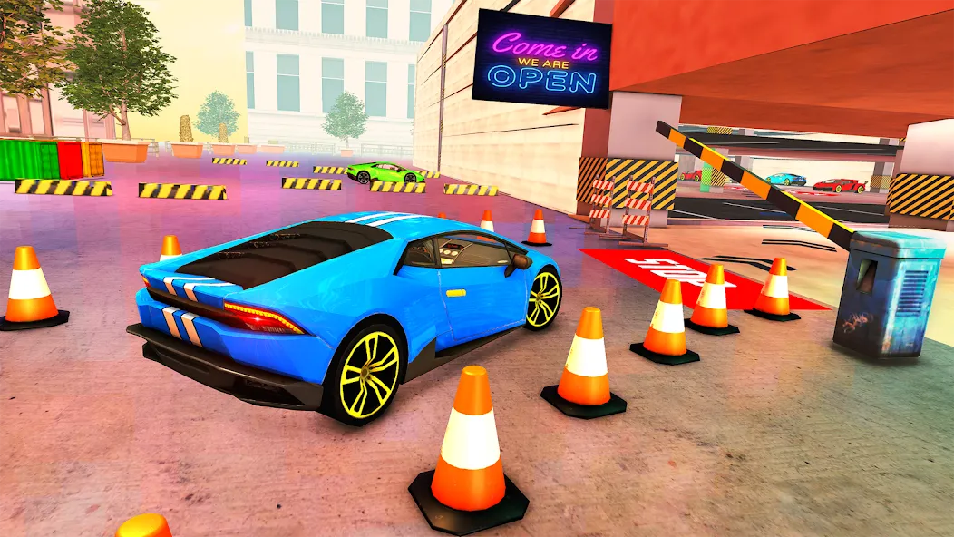 Street Car Parking: Car Games  [МОД Много монет] Screenshot 1