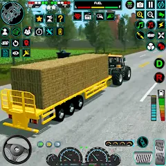 Взломанная Indian Tractor Game Farming 3D  [МОД Menu] - последняя версия apk на Андроид