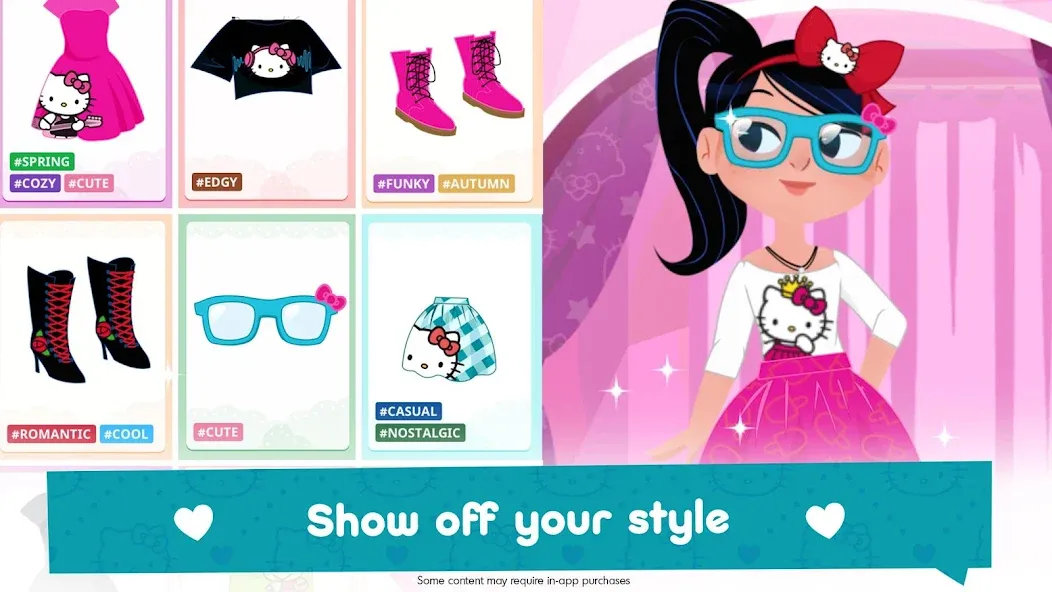 Hello Kitty Fashion Star  [МОД Все открыто] Screenshot 5