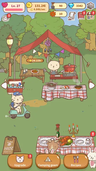 Animal Camping: Idle Camp (Анимал Кемпинг)  [МОД Unlocked] Screenshot 5