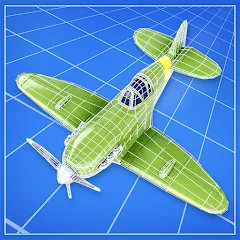 Взлом Idle Planes: Build Airplanes (Айдл Плейнс)  [МОД Все открыто] - последняя версия apk на Андроид