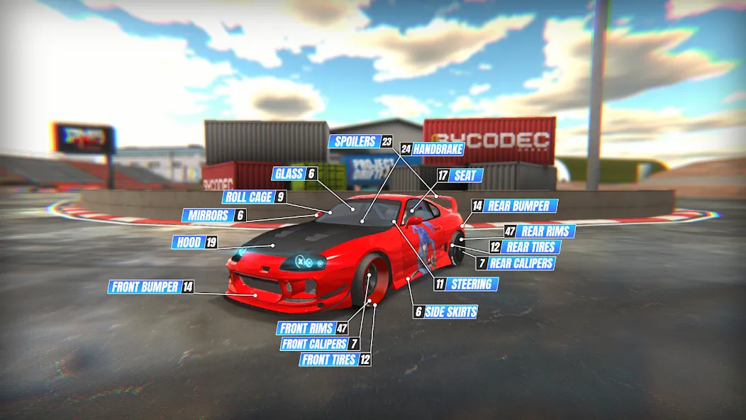 Project Drift 2.0 : Online  [МОД Много монет] Screenshot 3