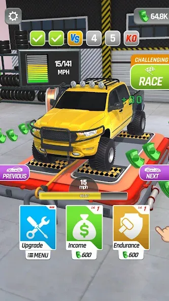 Dyno Racing (Дино Рейсинг)  [МОД Menu] Screenshot 4