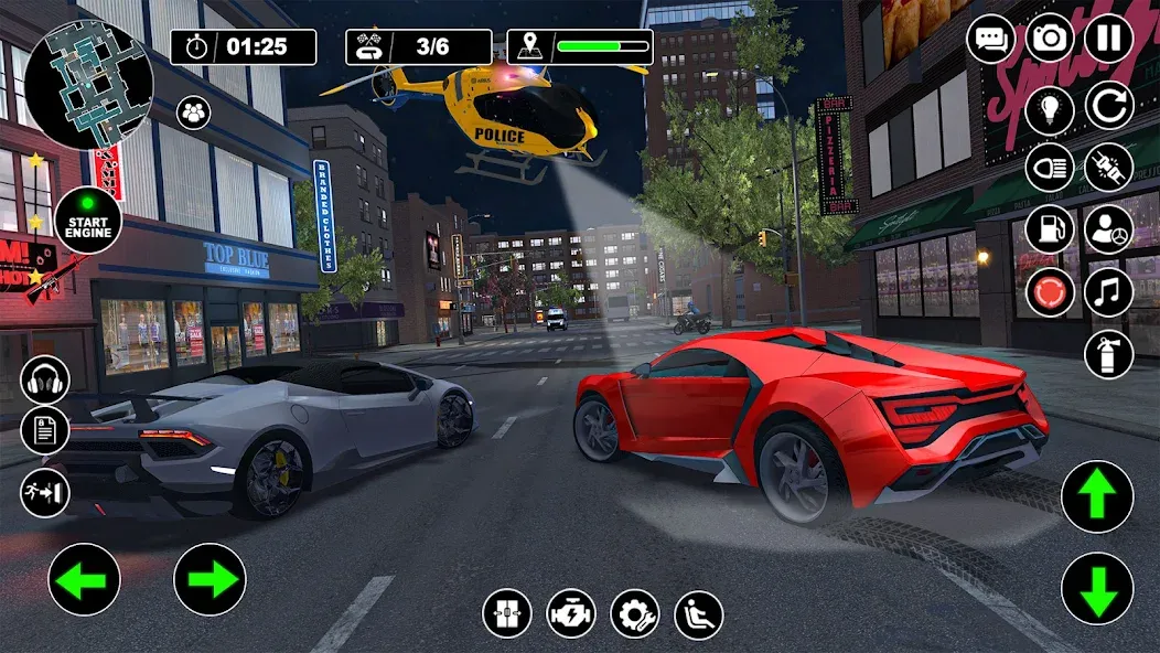 Police Helicopter Chase Game  [МОД Menu] Screenshot 3