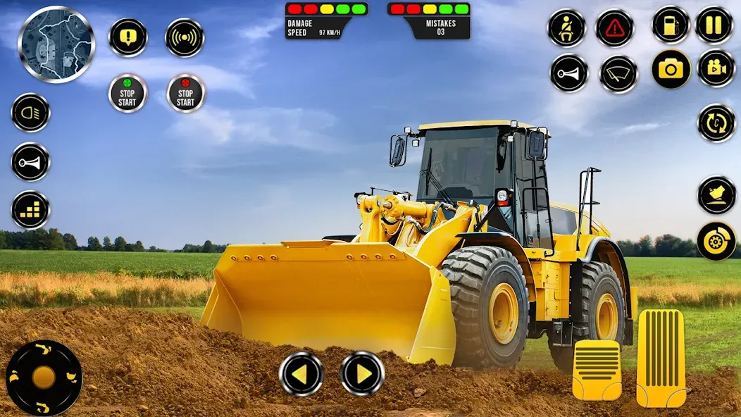 Construction Machine Real JCB  [МОД Mega Pack] Screenshot 2