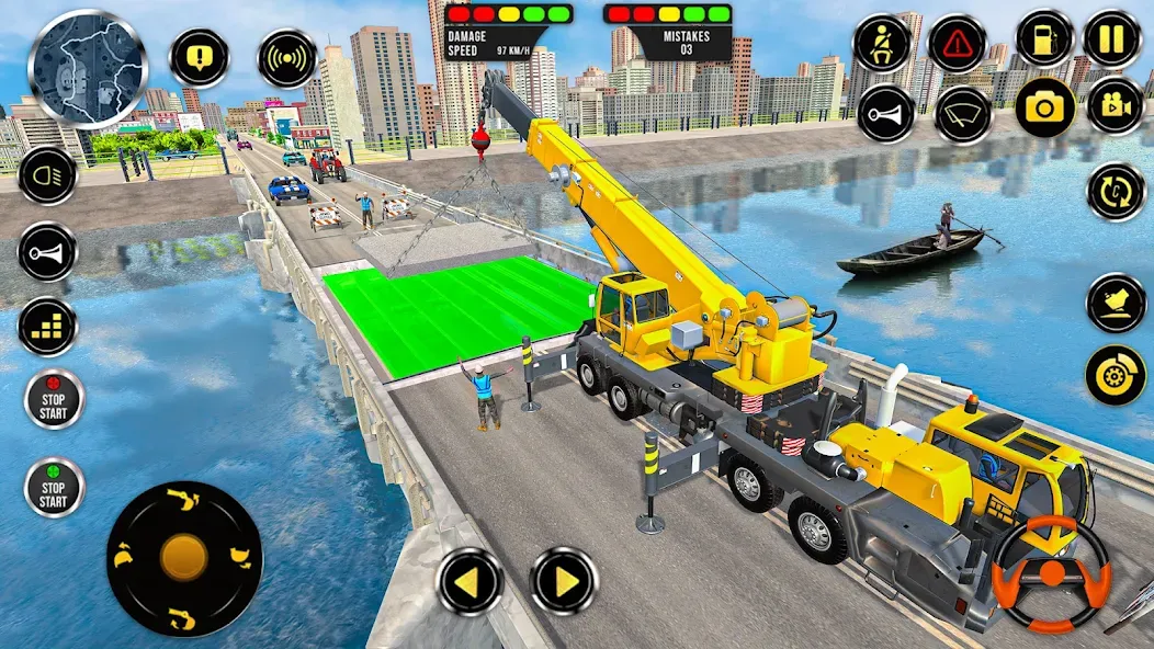 Construction Machine Real JCB  [МОД Mega Pack] Screenshot 5