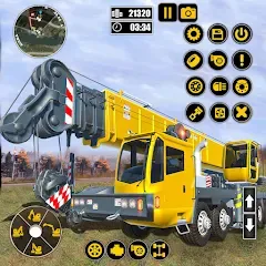 Взлом Construction Machine Real JCB  [МОД Mega Pack] - последняя версия apk на Андроид