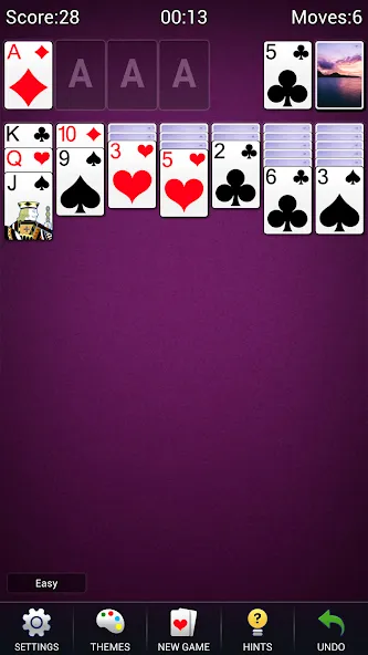 Solitaire -Klondike Card Games  [МОД Много монет] Screenshot 3