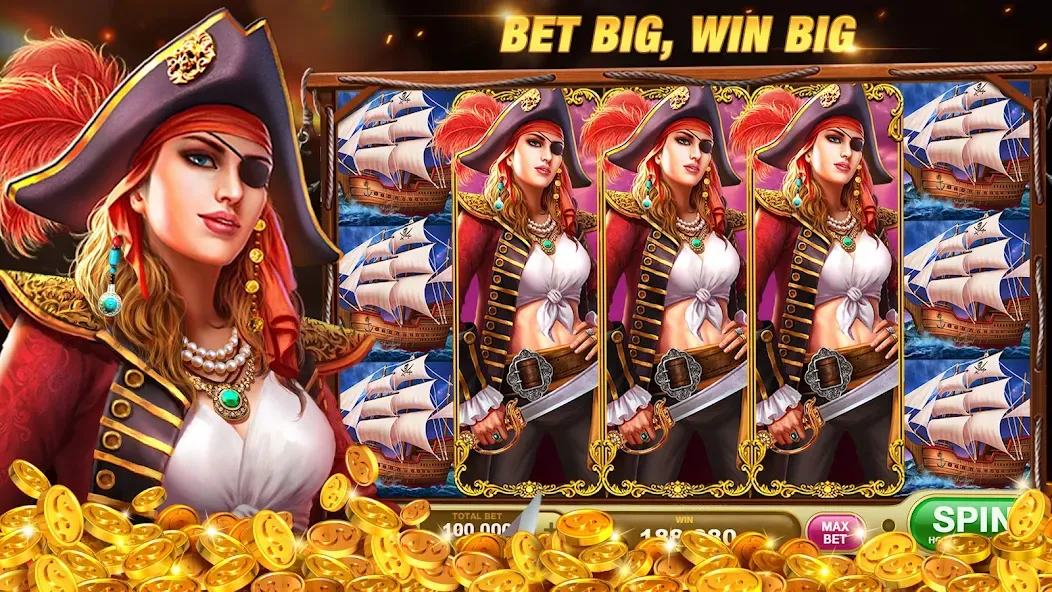 Slots Rush: Vegas Casino Slots (Слотс Раш)  [МОД Unlocked] Screenshot 5