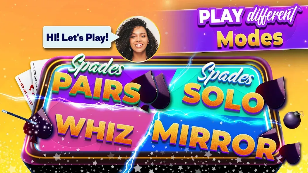 VIP Spades - Online Card Game (ВИП Спейдс)  [МОД Unlocked] Screenshot 1
