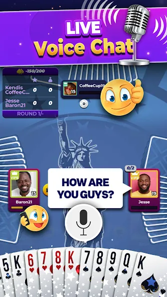 VIP Spades - Online Card Game (ВИП Спейдс)  [МОД Unlocked] Screenshot 5