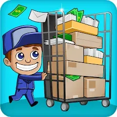 Скачать взлом Idle Mail Tycoon (Айдл Мейл Тайкун)  [МОД Много монет] - полная версия apk на Андроид