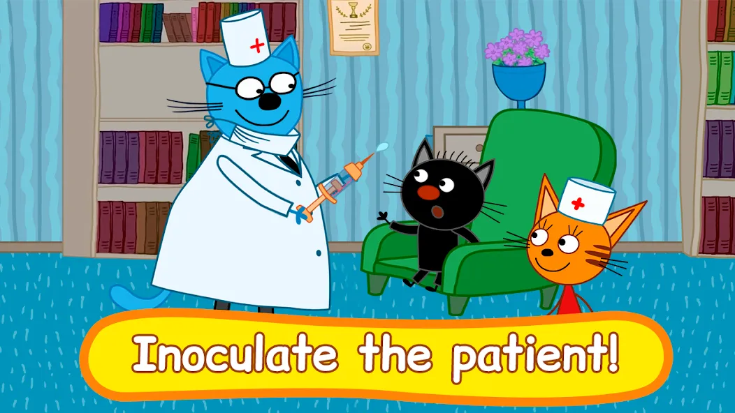 Kid-E-Cats: Animal hospital  [МОД Unlocked] Screenshot 5