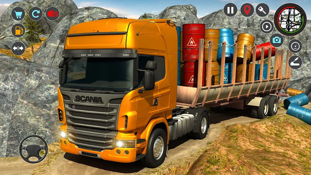 Transport Simulator Truck Game  [МОД Все открыто] Screenshot 4