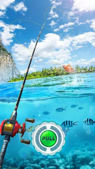 Fishing Rival 3D (Фишинг Ривал 3Д)  [МОД Много денег] Screenshot 1