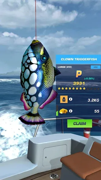 Fishing Rival 3D (Фишинг Ривал 3Д)  [МОД Много денег] Screenshot 4