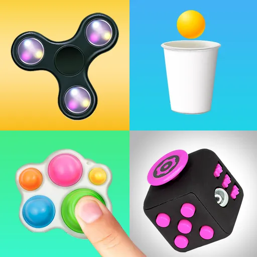 fidget trading: trade toys 3D (фиджет трейдинг)  [МОД Бесконечные монеты] Screenshot 5