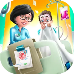 Взлом My Hospital: Build. Farm. Heal (Мой госпиталь)  [МОД Много денег] - полная версия apk на Андроид