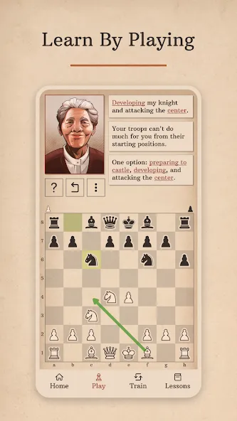 Learn Chess with Dr. Wolf  [МОД Unlimited Money] Screenshot 3