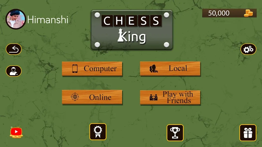 Chess King™- Multiplayer Chess (Чесс Кинг)  [МОД Бесконечные деньги] Screenshot 1