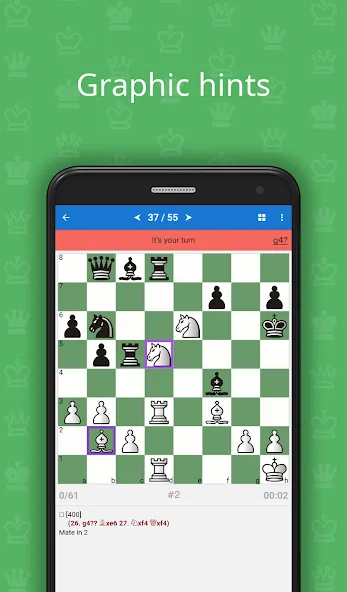 Mate in 2 (Chess Puzzles)  [МОД Menu] Screenshot 2