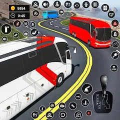 Взломанная Coach Bus Simulator: Bus Games (Коуч Бас Симулятор)  [МОД Unlocked] - последняя версия apk на Андроид