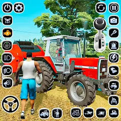 Взломанная Farming Games & Tractor Games  [МОД Все открыто] - последняя версия apk на Андроид